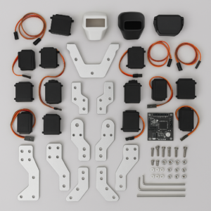 9 DOF Biped DIY Humanoid Robotic Kit – Programmable Walking Robot