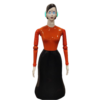 Female AI Mascot Robot
